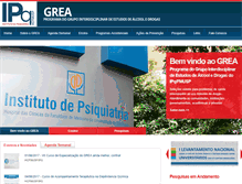 Tablet Screenshot of grea.org.br